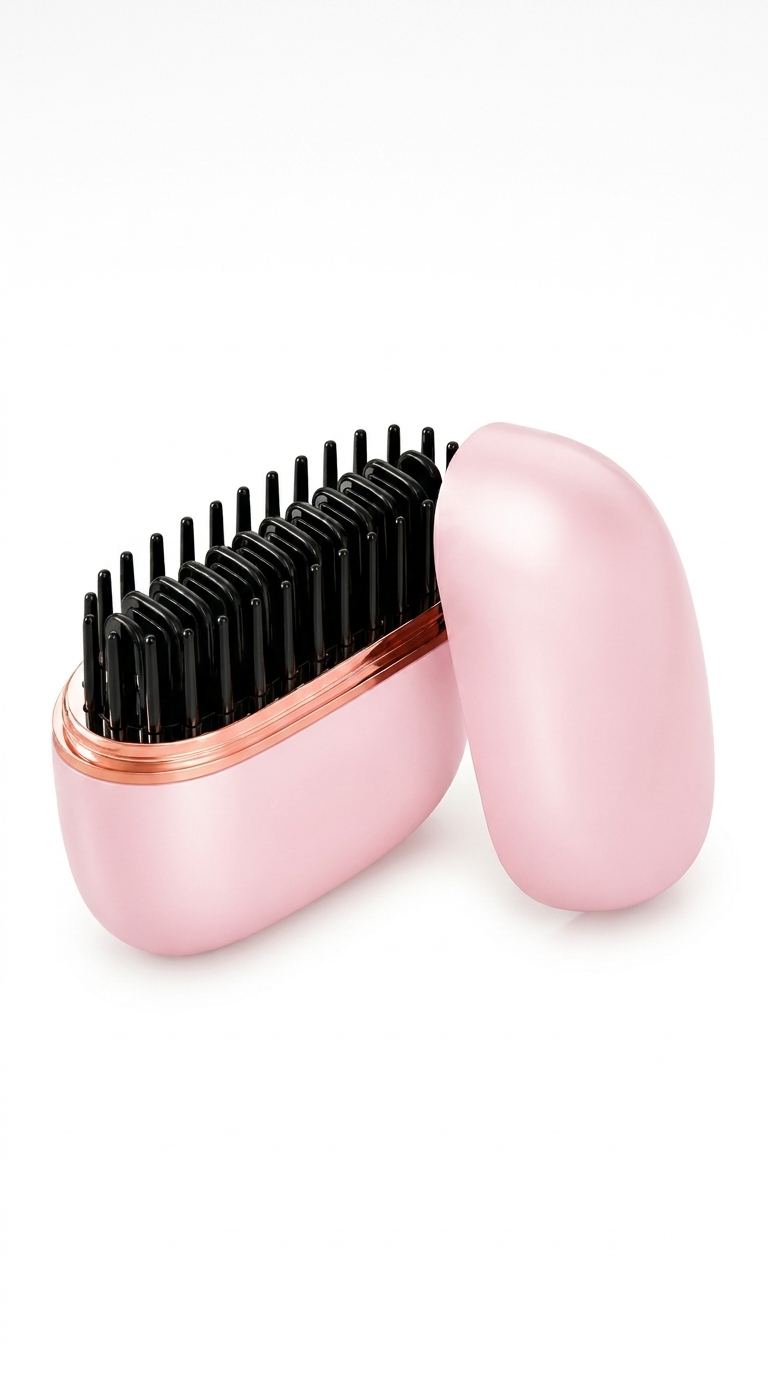 Les picots chauffants de la brosse lissante VELVIA